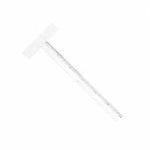 得力8410有机丁字尺60cm(只)2只